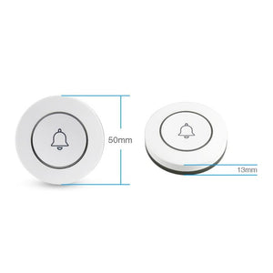 Wireless Doorbell Alarm | Anti-Theft Button | Compact Design