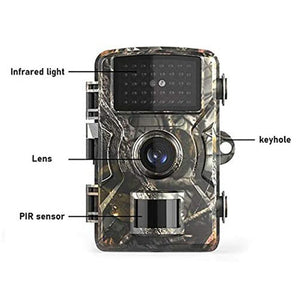 12MP Hunting Camera | 1080P Night Vision | 26 LEDs