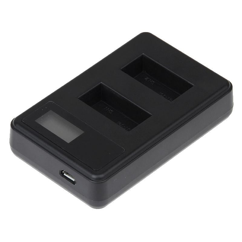 LCD Screen Dual Battery Charger | For GoPro Hero3 | With Charging Capacity Display