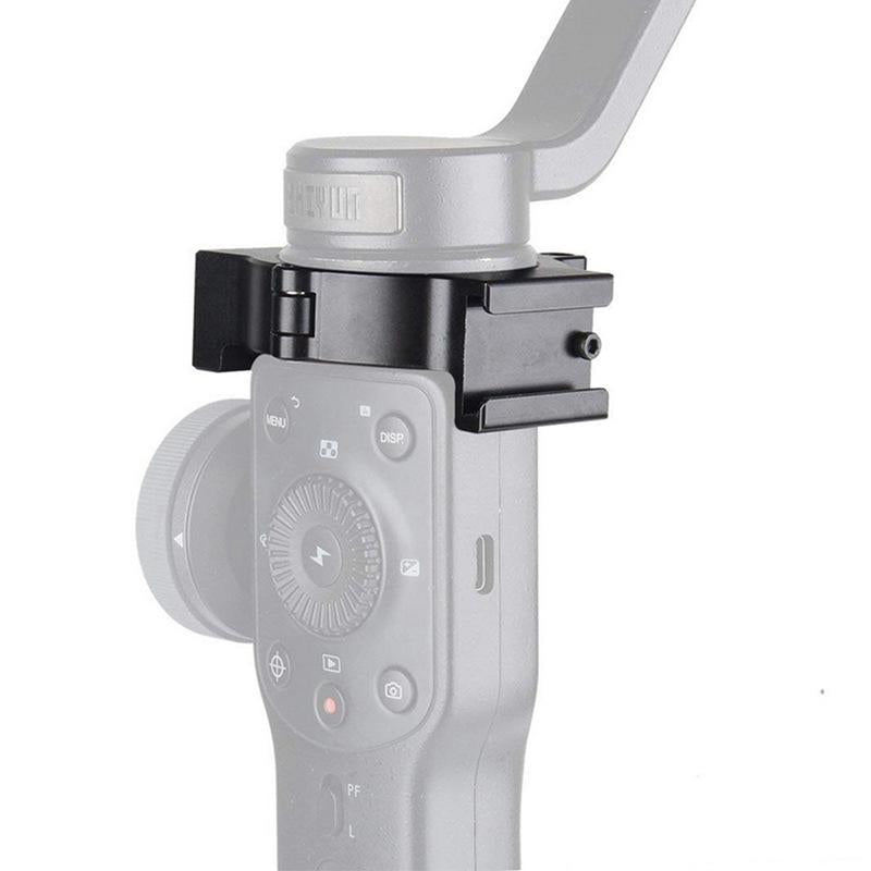 Microphone Mount | Smooth 4 Handle Gimbal Stabilizer | Hot Shoe Adapter Ring