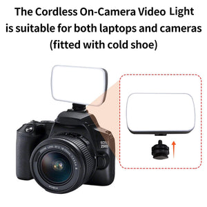 Rechargeable Video Conference Lighting | Three Colour Temperature Dimming