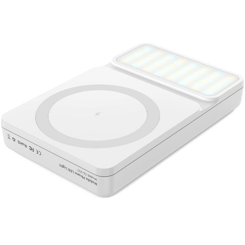 V17 Live Broadcast Magnetic Phone Photography Lamp with RGB LED Fill Light