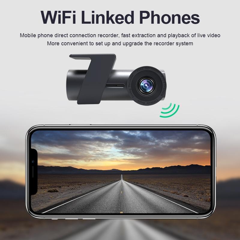 360° Dual Camera Car Wi - Fi Driving Recorder