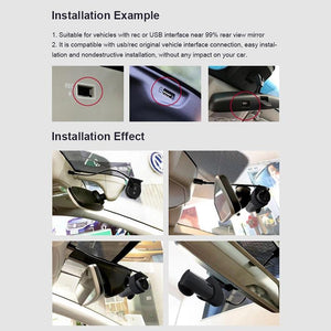 360° Dual Camera Car Wi - Fi Driving Recorder