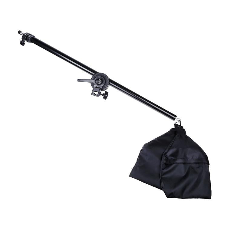 Single Light Softbox Set | Tripod & Arm Jib Included | Studio Flash Lighting Kit