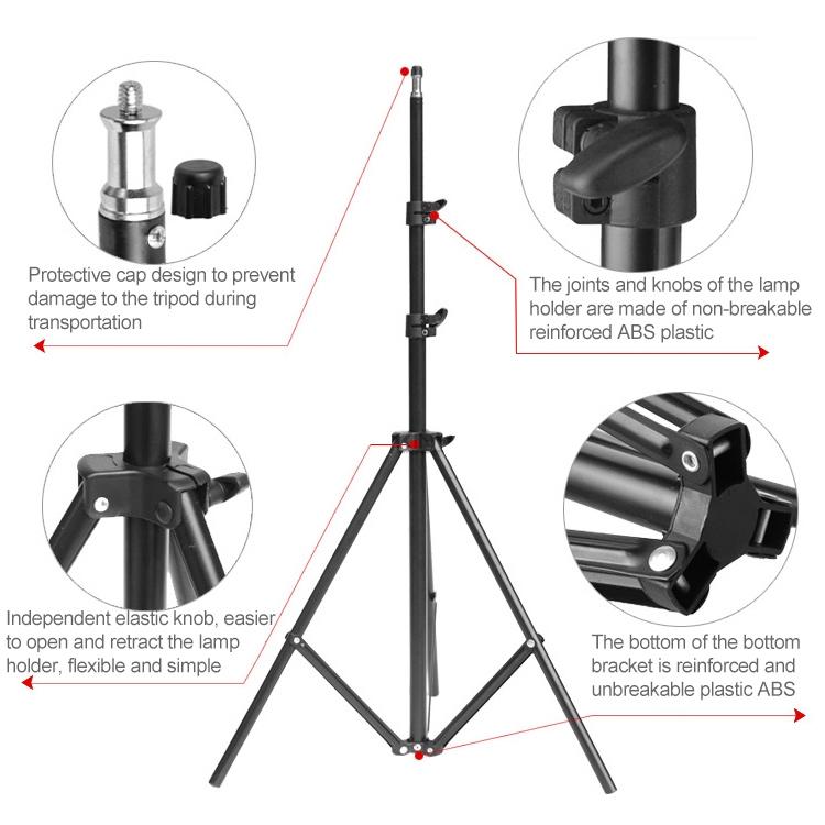 Single Light Softbox Set | Tripod & Arm Jib Included | Studio Flash Lighting Kit