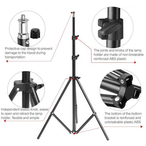 Single Light Softbox Set | Tripod & Arm Jib Included | Studio Flash Lighting Kit