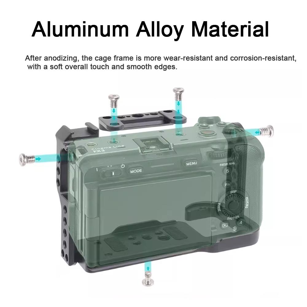 Sony FX30 / FX3 Camera Protection Cage Stabilizer Rig | Rabbit Cage | Only Rabbit Cage