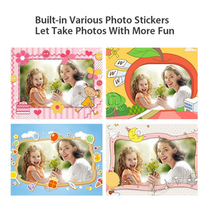 Smart Kids Thermal Camera with Printing Paper | 2.4" | Blue Focus | 503J Blue Fixed Focus