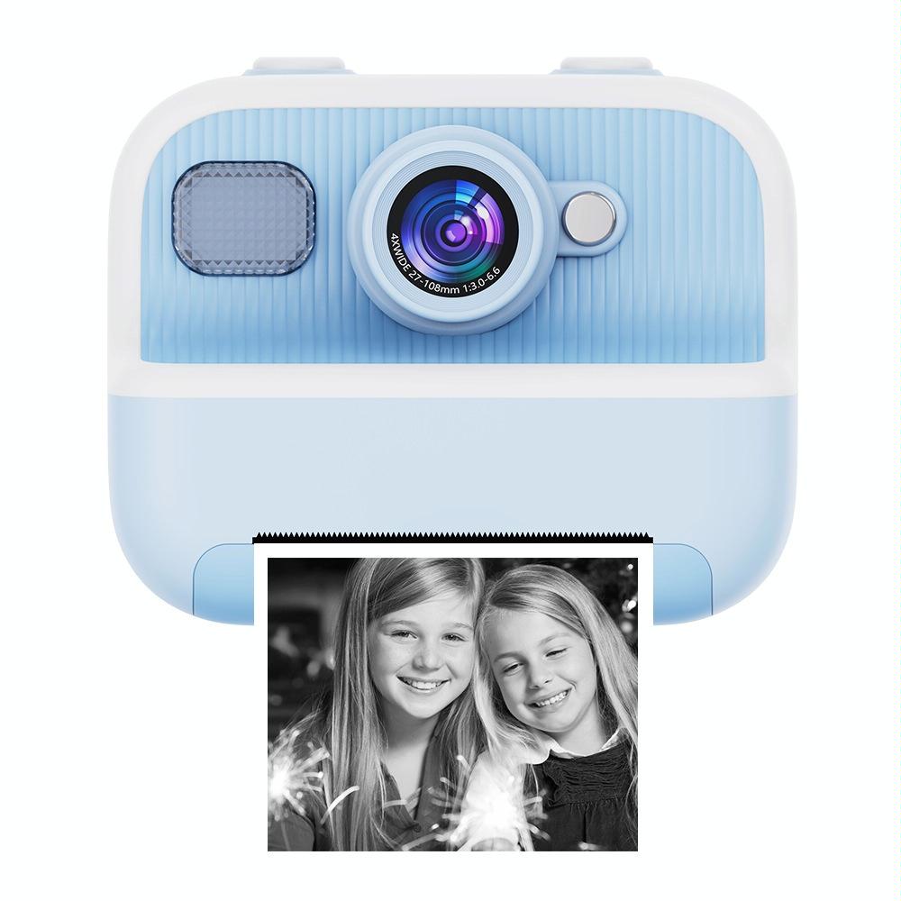 Blue Children's Thermal Camera with Dual-Camera 1080P HD | 2400W Pixel | 2.4-Inch Display | Blue