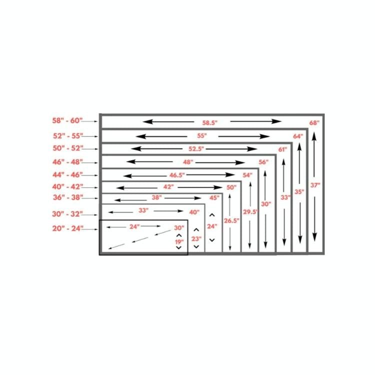 Universal Outdoor TV Cover | Waterproof & Dustproof | Fits 30 - 32 Inches