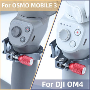 Extension Bracket with Dual Cold Shoe | DJI OM4 / Mobile 3 Stabilizer