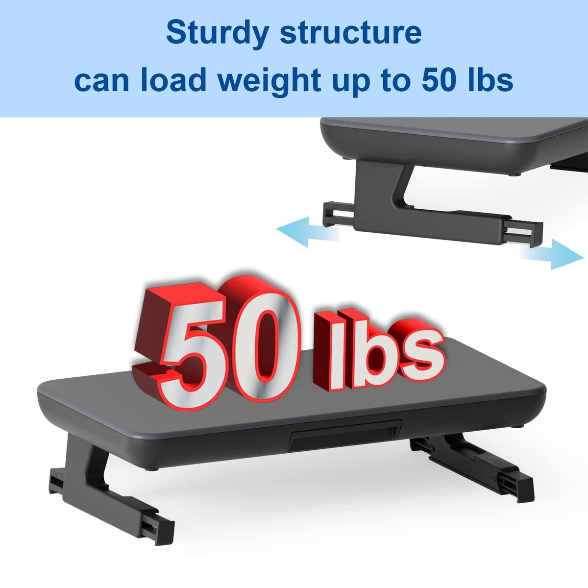 Adjustable Laptop Stand with Storage Drawer | Height Riser | Upgrade