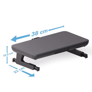 Adjustable Laptop Stand with Storage Drawer | Height Riser | Upgrade