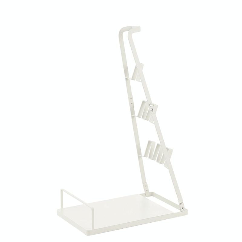Universal Non-Punch Vacuum Cleaner Floor Storage Bracket | For Dyson | White