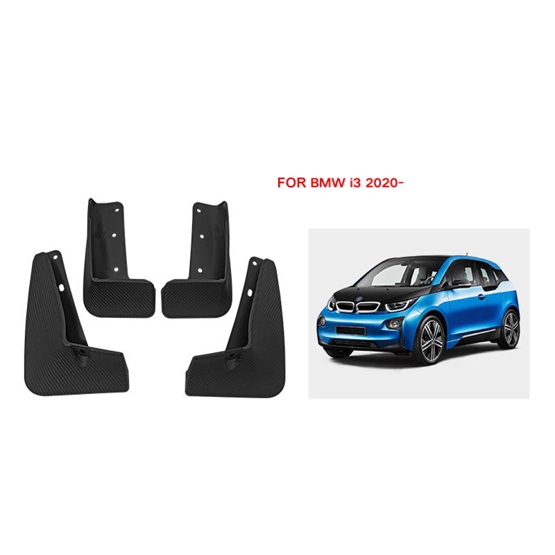 For BMW i3 Electric 2020-2021 | 4 Pcs / Set Car Auto Soft Plastic Splash Flaps Fender Guard