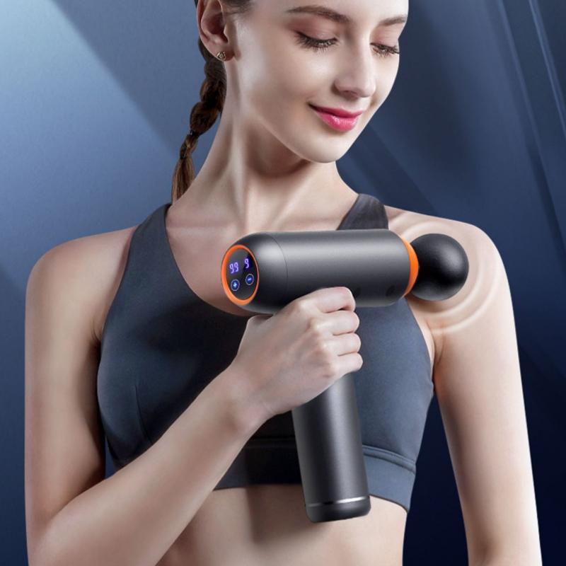 Black Storage Model Fitness Massager | Relax Muscles