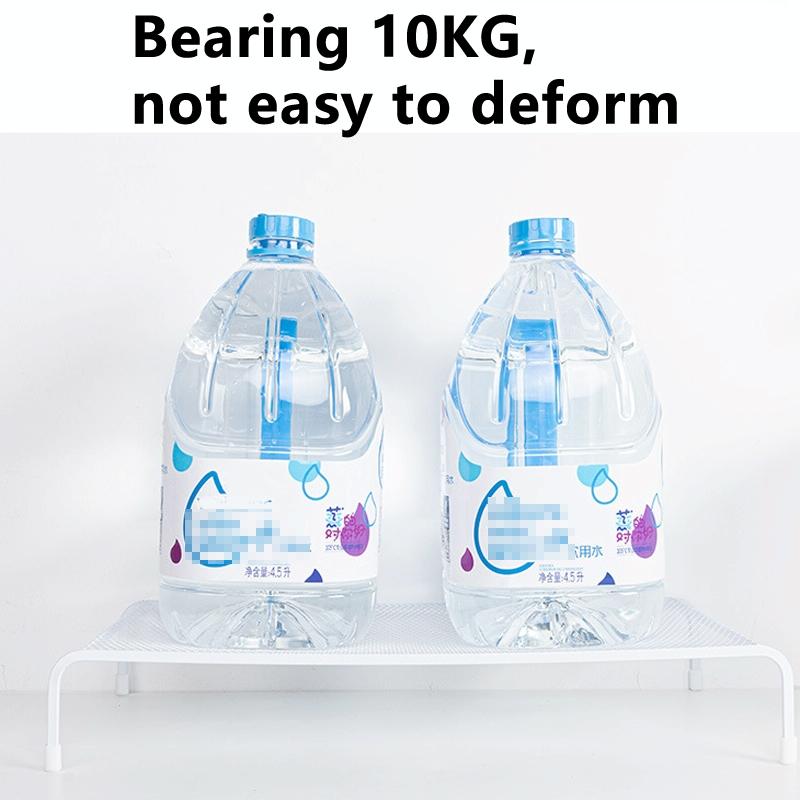 Desk Organizer Bracket | Elevated Computer Monitor | Wrought Iron | Deepen Single Layer