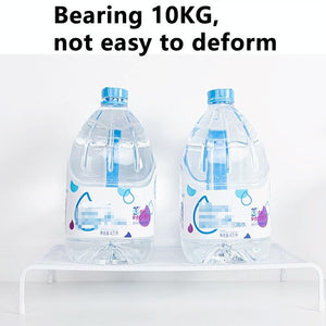 Desk Organizer Bracket | Elevated Computer Monitor | Wrought Iron | Deepen Single Layer