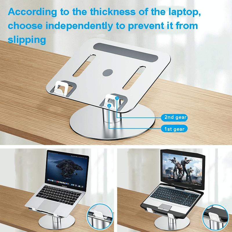 Portable Aluminum Laptop Stand for Better Cooling & Ergonomics