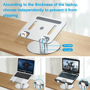 Portable Aluminum Laptop Stand for Better Cooling & Ergonomics