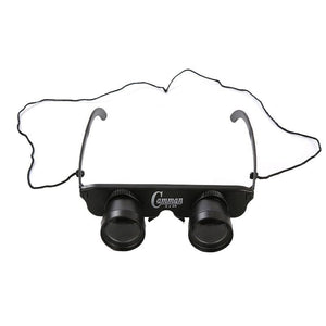 Adjustable Focus Fishing Binoculars | 3X28 | Glass Type | Zippered Case