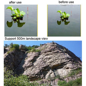 Adjustable Focus Fishing Binoculars | 3X28 | Glass Type | Zippered Case