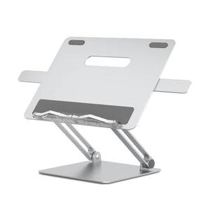 Portable Folding Laptop Stand with Adjustable Heat Dissipation | Book Clips