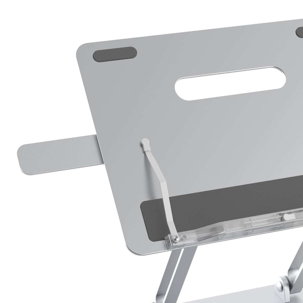 Portable Folding Laptop Stand with Adjustable Heat Dissipation | Book Clips