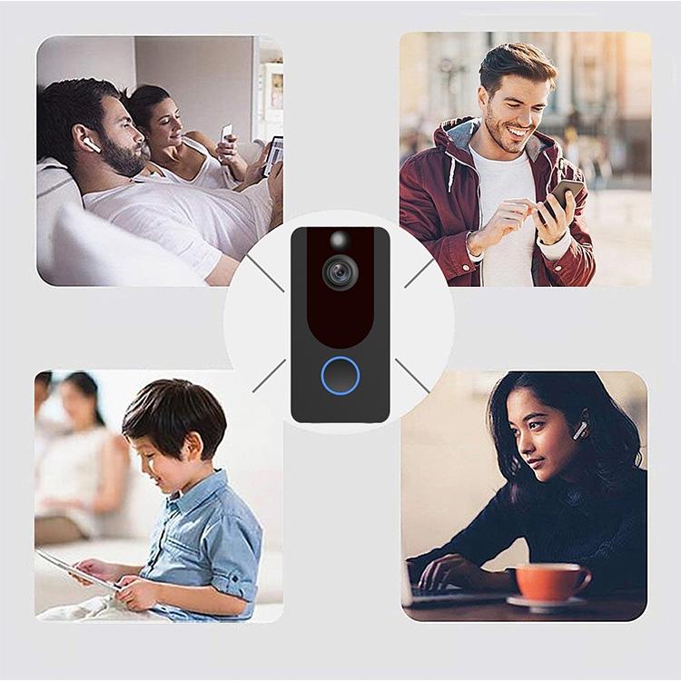 Smart WiFi Video Doorbell | 1080P HD | Intercom + Weatherproof