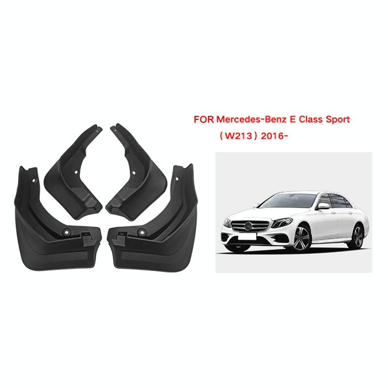 For Mercedes-Benz E-Class Sport 2016 | 4 Pcs / Set Car Auto Soft Plastic Splash Flaps Fender Guard
