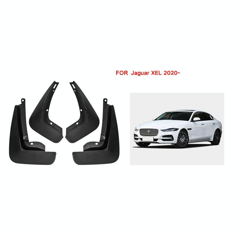 For Jaguar XEL 2020 | 4 Pcs / Set Car Auto Soft Plastic Splash Flaps Fender Guard