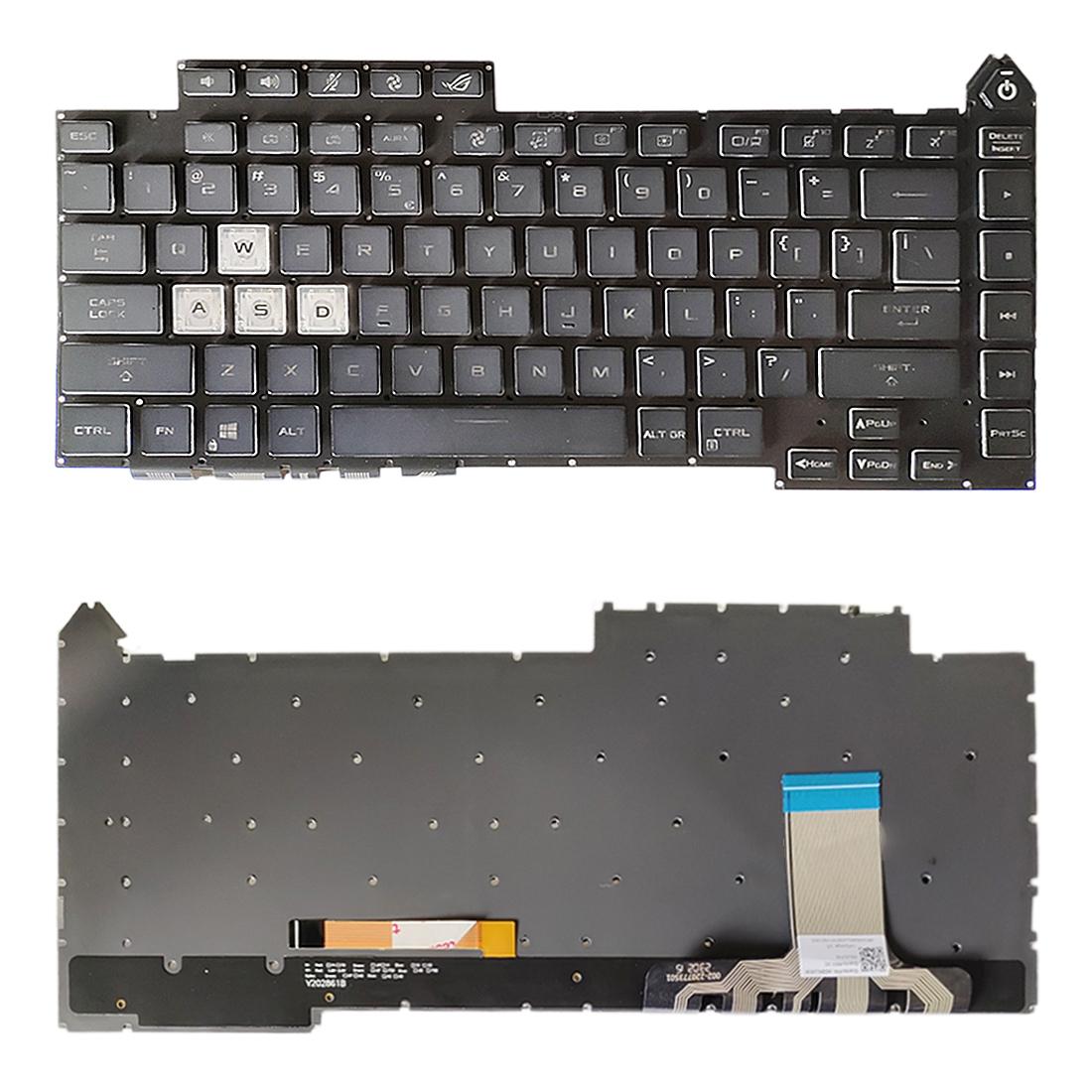 Backlit Laptop Keyboard for Asus Rog Strix G15 G513Q Series