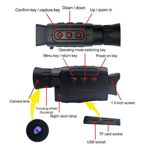 Digital Night Vision Monocular | 5X Zoom | Infrared Thermal Imaging