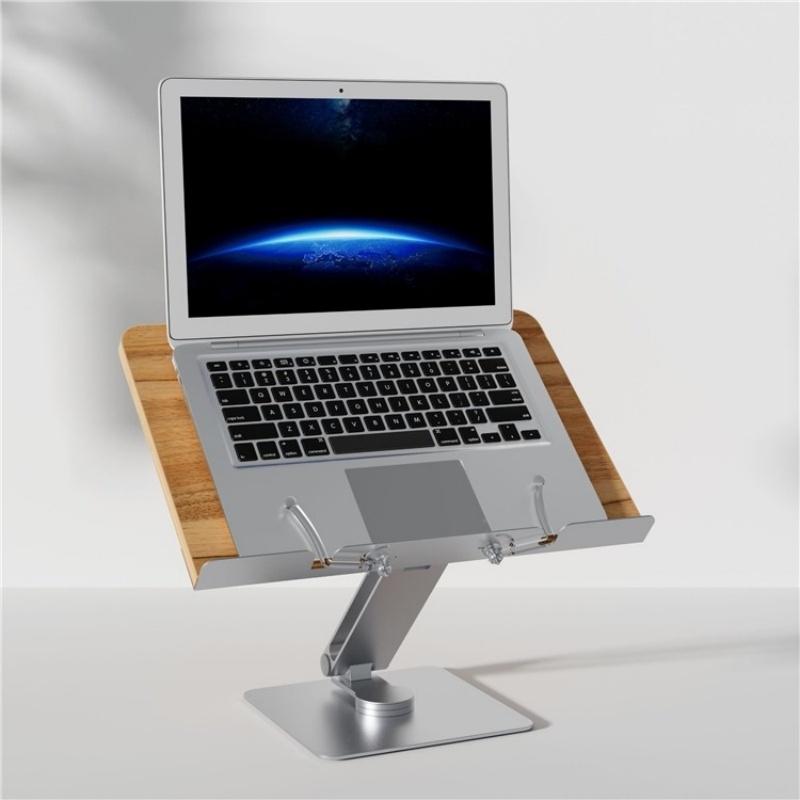360 Degree Rotating Laptop & Book Stand | Adjustable & Hands-Free