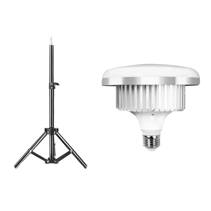 700W Mushroom Lamp & Tripod for Mobile Phone Photography