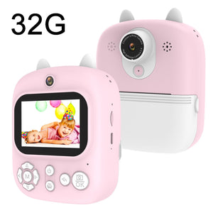 32GB Instant Camera with 2.4" Display & Card Reader for Kids | 1200W | Blue | Standard Purple