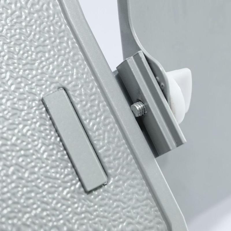 Portable Laptop Desk with Fan & Mouse Board | Aluminum Alloy Folding & Heightening | Black