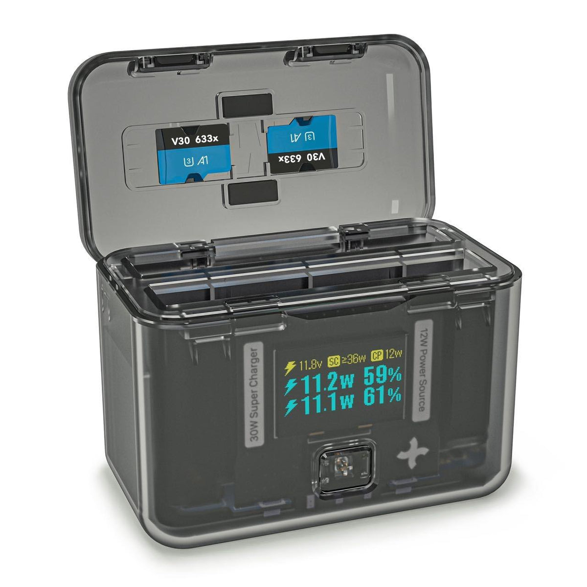 Smart Dual Charging Box for Insta360 X4 Camera