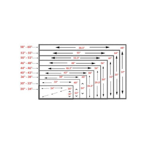 Universal Outdoor TV Cover | Waterproof & Dustproof | Fits 36 - 38 Inches