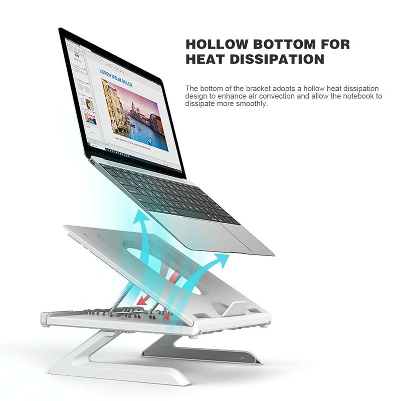 Foldable Notebook Stand for Monitor | Multifunctional Rack