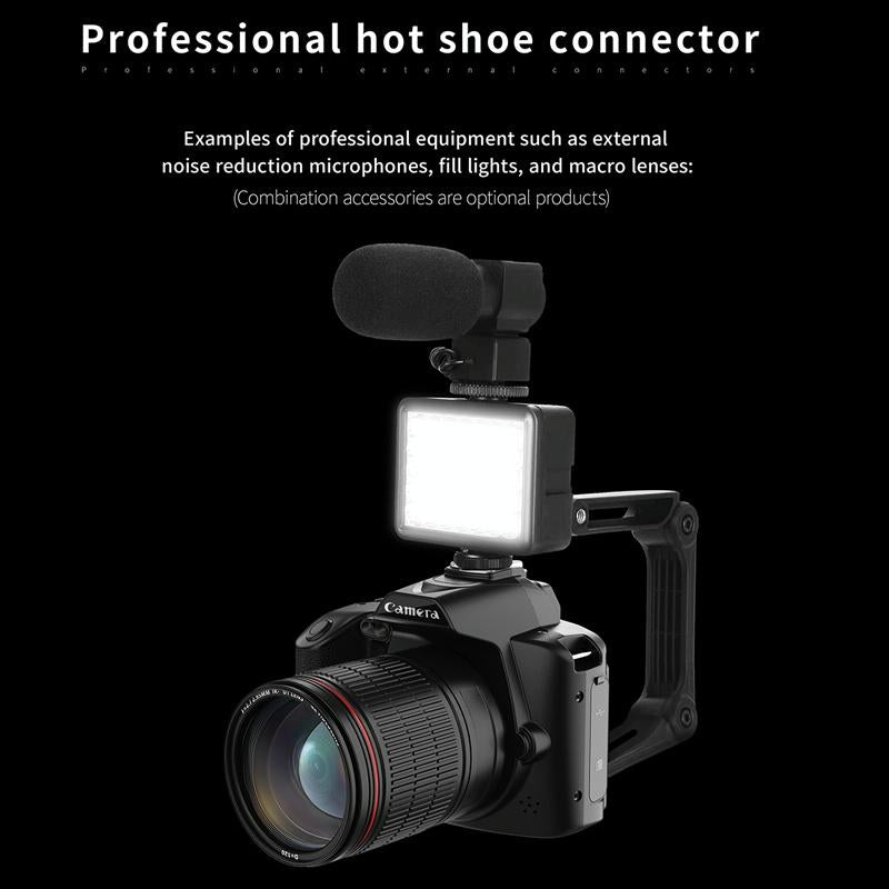 Dual-Camera Night Vision 64 Million Pixel HD Wifi Digital Camera | Standard & Fill Light | Standard+Macroscopic Mirror