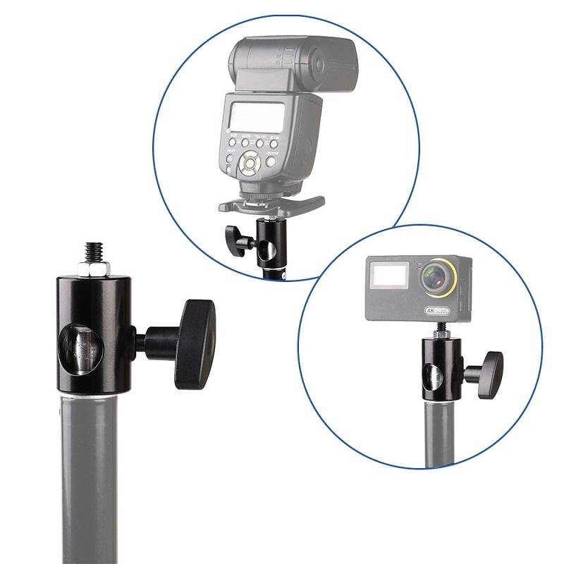 2 - Pack Flash Light Stand Adapter | Photography Tripods