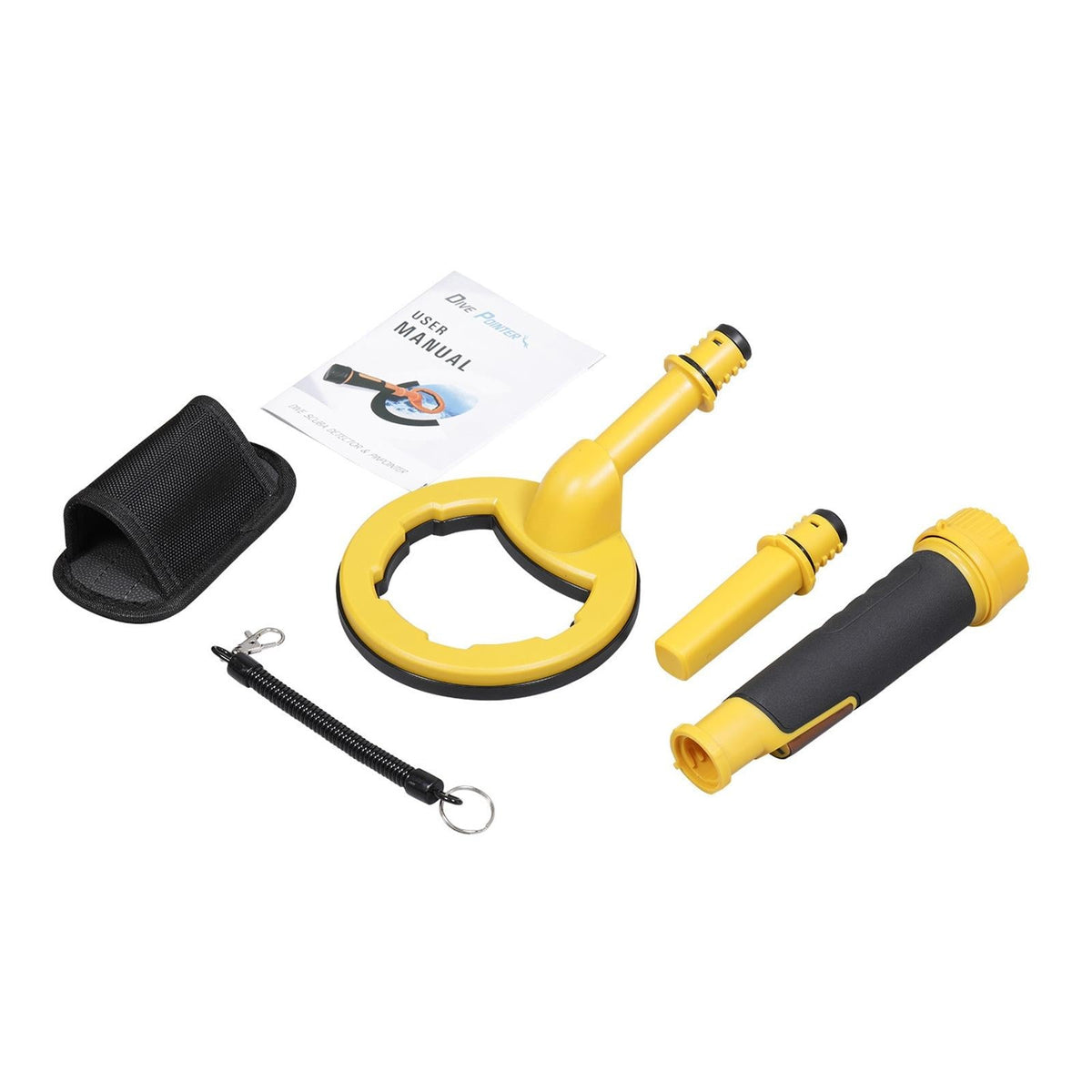 2-in-1 Underwater Metal Detector | 60m Submersible | Dual Function | Treasure Hunting