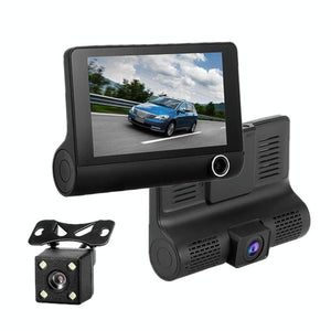 HD 1080P Car DVR with 3-in-1 Function & Wide Angle Night Vision | 4 Inch