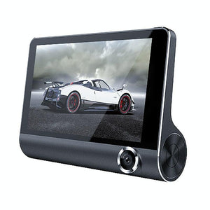 HD 1080P Car DVR with 3-in-1 Function & Wide Angle Night Vision | 4 Inch