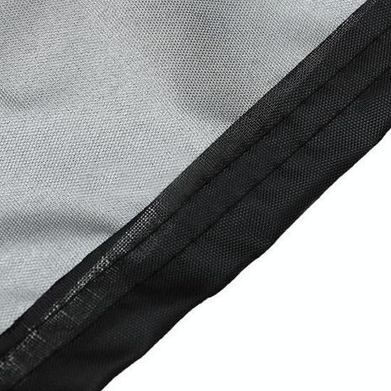 Outdoor Furniture Set Cover | Waterproof | Anti-UV | Dust-Proof | 210D Oxford Cloth | 242x162x100cm | Black