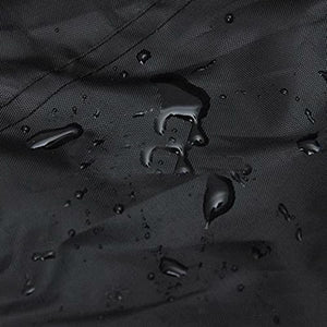 Outdoor Furniture Set Cover | Waterproof | Anti-UV | Dust-Proof | 210D Oxford Cloth | 242x162x100cm | Black