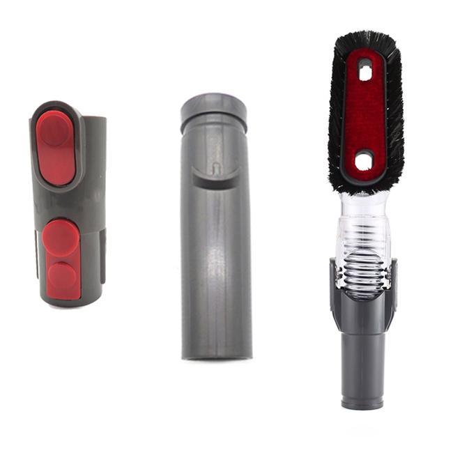 3-in-1 Bendable Anti-Static Suction Head Kit | For Dyson V6 / V7 / V8 / V9 / V10 Vacuum