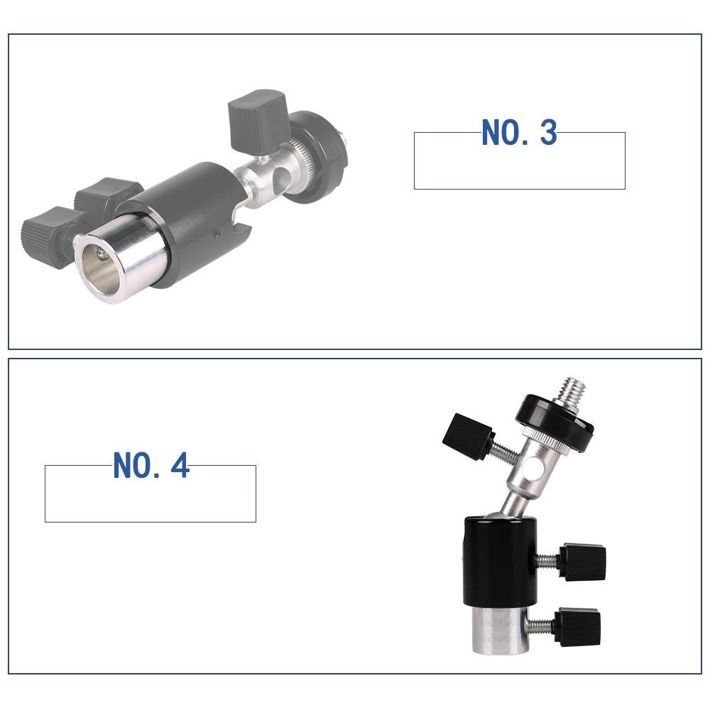 Multifunctional Flash Light Stand Umbrella Bracket | Max Load 2Kg